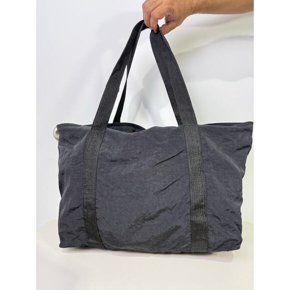 Mickey Mouse Disney Tote Bag Black Zipper Travel Zip Close Casual 18x12 Vintage - Picture 6 of 14